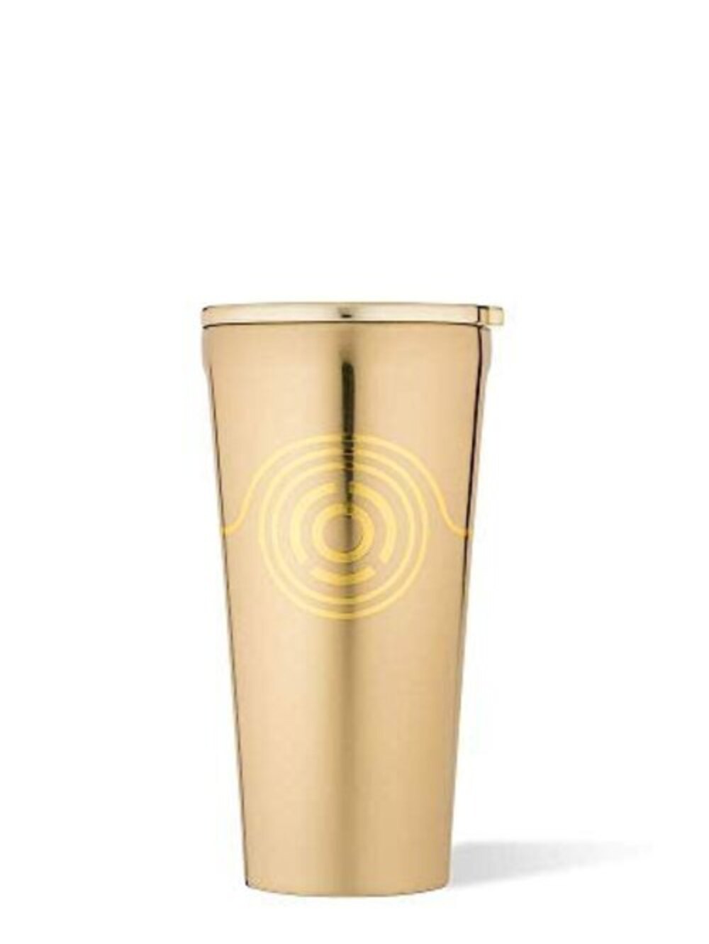 Corksickle Star Wars Tumbler, Stainless Steel BPA Free 16 oz Gold Starwars C-3PO